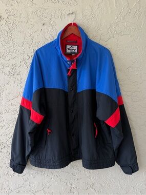 The Company Store Colorblock Windbreaker Jacket Men’s L